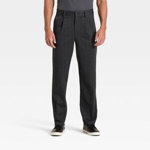 Goodfellow & Co - Men's Plaid Dress Trousers - Goodfellow & Co Dark  Gray